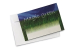 GRASSLAND - Greeting card containing grass seeds