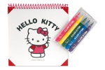 MELODY - 16 pages spiral colouring booklet with different Hello Kitty® drawings