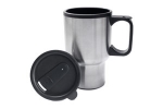 TECO - Metal thermo mug with plastic lid