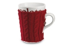 COMO - Ceramic mug (400ml) with wool warmer